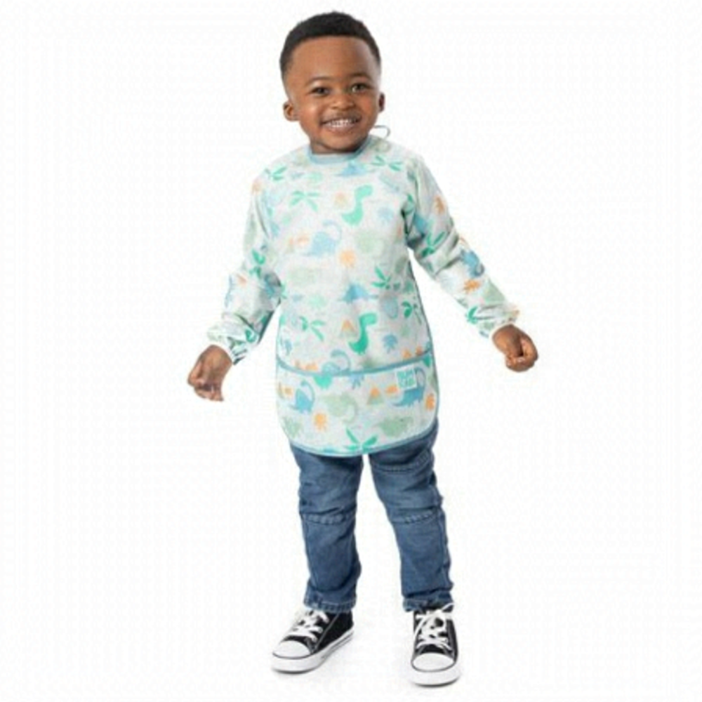 Bumkins - Kids Unisex Long Sleeve Smock, Waterproof, Art, Crafts, Play, Machine